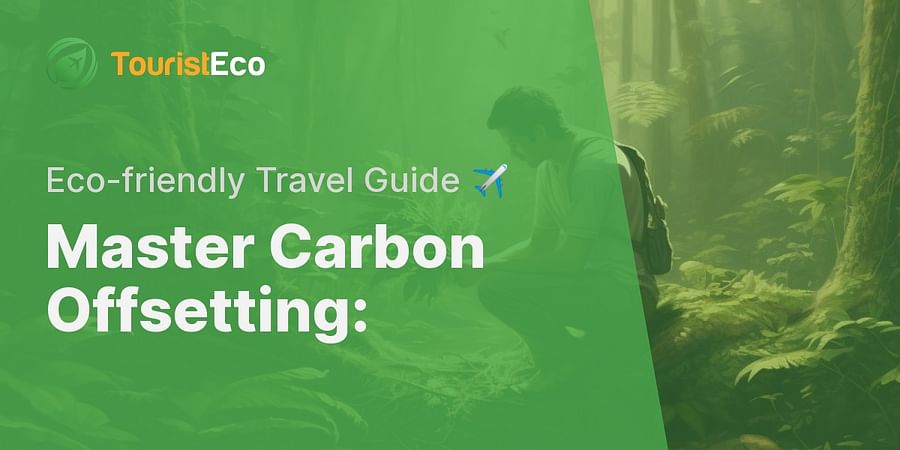 Master Carbon Offsetting: - Eco-friendly Travel Guide βοΈ