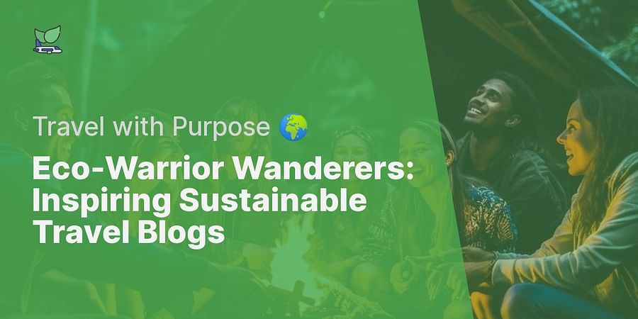 Eco-Warrior Wanderers: Inspiring Sustainable Travel Blogs - Travel with Purpose 🌍